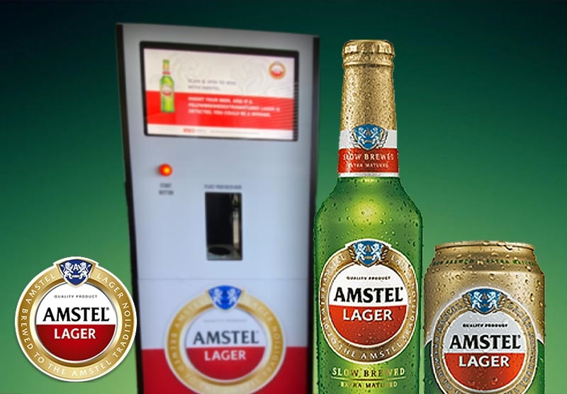 Amstel Beer Detector Activation machine