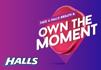 Halls Own The Moment