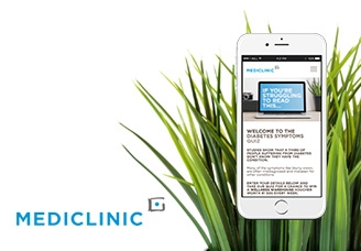 Mediclinic Diabetes Microsite