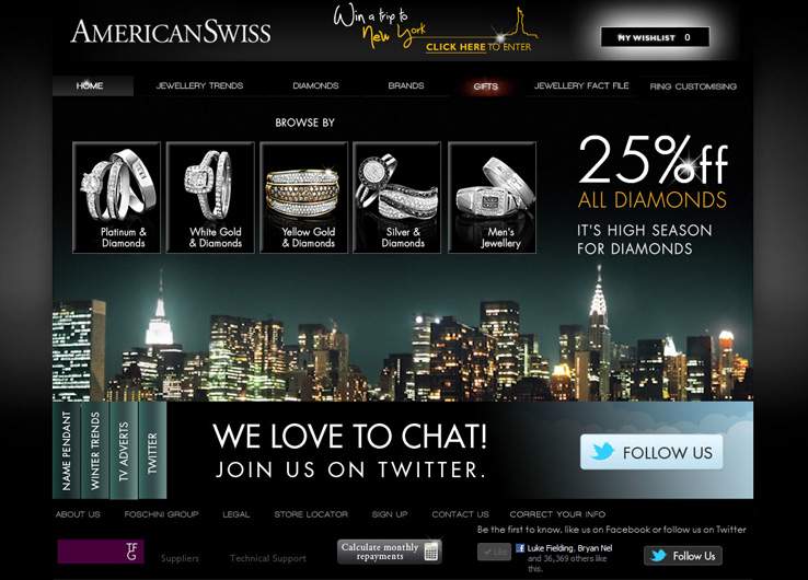 american swiss south africa rings