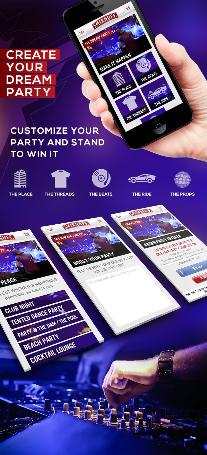 Create Your Dream Party