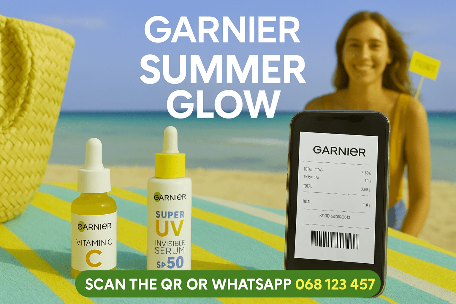 Garnier UV Summer Ready WhatsApp Campaign