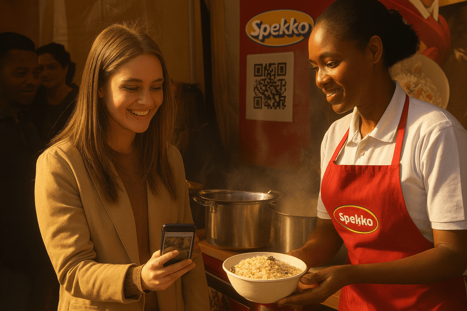 Spekko Eat the Ad Rand Show activation