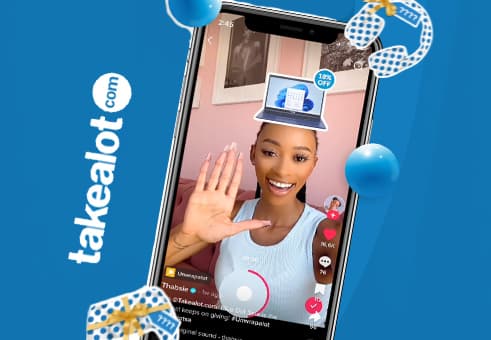 Takealot Shoppable TikTok Filter